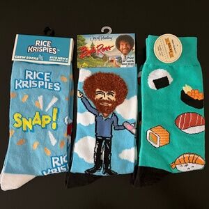 5 for $20: Men's funny crew socks
